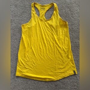 Patagonia Yellow Racerback Tank
